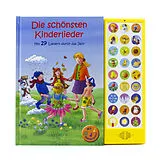 Fester Einband 27-Button-Soundbuch, Die Schönsten Kinderlieder, Mit 27 Liedern durch das Jahr von 