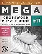 Couverture cartonnée Simon & Schuster Mega Crossword Puzzle Book #11 de 