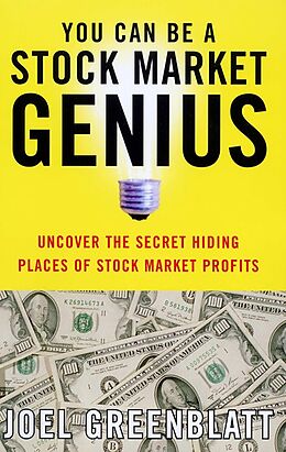 eBook (epub) You Can Be a Stock Market Genius de Joel Greenblatt