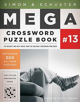Kartonierter Einband Simon & Schuster Mega Crossword Puzzle Book #13 von John M Samson