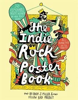 E-Book (epub) Indie Rock Poster Book von Andy J. Miller
