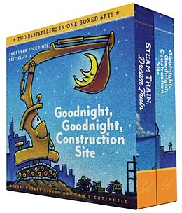 Coffret Goognight Goodnight Construction Site and Steam Train, Dream Train de Sherri Duskey; Lichtenheld, Tom Rinker