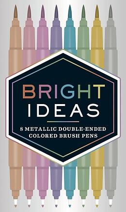 Article non livre Bright Ideas Metallic Double Ended Colored Brush Pens von Bright Ideas