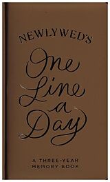 Livre Relié Newlywed's One Line a Day: A Three-Year Memory Book de 