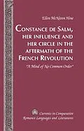 PDF Constance de Salm, Her Influence and Her Circle in the Aftermath of the French Revolution von Ellen McNiven Hine