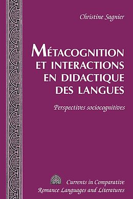 E-Book (pdf) Métacognition et interactions en didactique des langues von Christine Sagnier