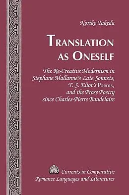 E-Book (epub) Translation as Oneself von Takeda Noriko Takeda