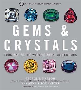 Livre Relié Gems & Crystals de George E. American Museum of Natural Histo Harlow