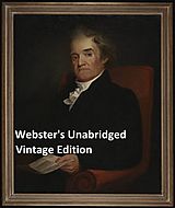 eBook (epub) Webster's Unabridged Vintage Edition de Noah Webster