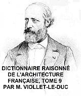 eBook (epub) Dictionnaire Raisonne de l'Architecture Francaise, Tome 9 de Viollet-Le-Duc