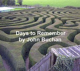 eBook (epub) Days to Remember de John Buchan