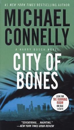 Couverture cartonnée City of Bones de Michael Connelly