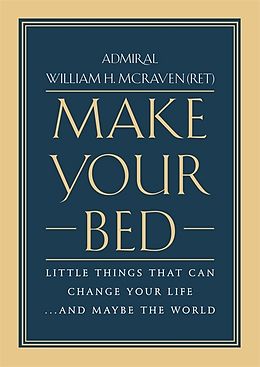 Fester Einband MAKE YOUR BED von William H. McRaven