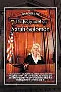 Kartonierter Einband The Judgement of Sarah Solomon von Raymond Boyd