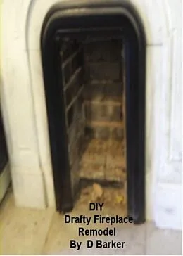 E-Book (epub) DIY Drafty Fireplace Remodel von D. Barker