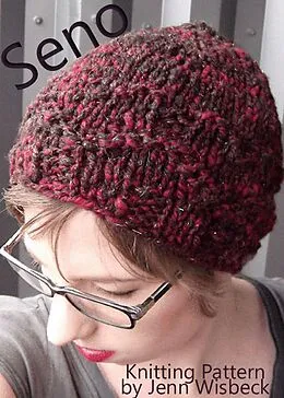 E-Book (epub) Seno Hat Knitting Pattern von Jenn Wisbeck