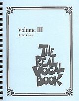  Notenblätter The real vocal Book vol.3