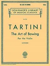 Giuseppe Tartini Notenblätter The Art of Bowing