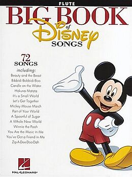  Notenblätter Big Book of Disney Songs