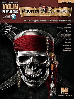Jehan Artiste Alain Notenblätter Pirates on the Caribbean (+Audio access included)for violin