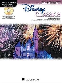 Kartonierter Einband Disney Classics: For Clarinet Instrumental Play-Along Pack von 