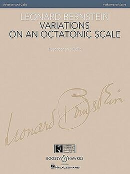 Leonard Bernstein Notenblätter Variations on an Octatonic Scale