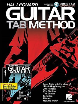 Notenblätter Hal Leonard Guitar TAB Method vol.1 and vol.2 (+Online Audio)