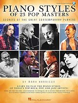 Mark Harrison Notenblätter Piano Styles of 23 Pop Masters