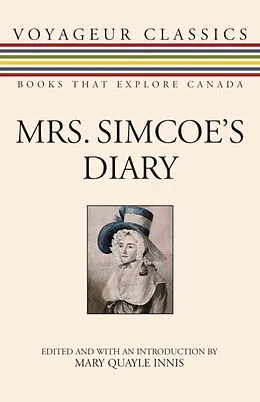E-Book (epub) Mrs. Simcoe's Diary von Elizabeth Posthuma Simcoe