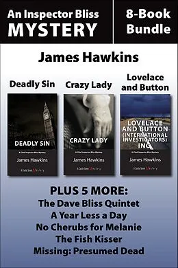 E-Book (epub) Inspector Bliss Mysteries 8-Book Bundle von James Hawkins