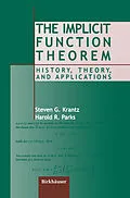 E-Book (pdf) The Implicit Function Theorem von Steven G. Krantz, Harold R. Parks