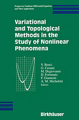 eBook (pdf) Variational and Topological Methods in the Study of Nonlinear Phenomena de 