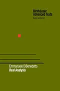 E-Book (pdf) Real Analysis von Emmanuele Dibenedetto