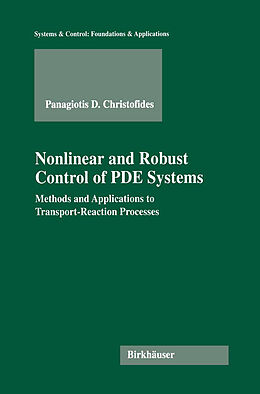 eBook (pdf) Nonlinear and Robust Control of PDE Systems de Panagiotis D. Christofides