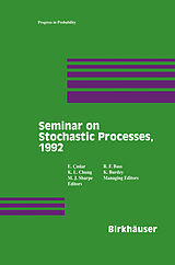 eBook (pdf) Seminar on Stochastic Processes, 1992 de Cinlar, Chung, Sharpe