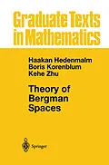 E-Book (pdf) Theory of Bergman Spaces von Hakan Hedenmalm, Boris Korenblum, Kehe Zhu
