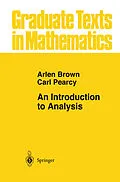 E-Book (pdf) An Introduction to Analysis von Arlen Brown, Carl Pearcy