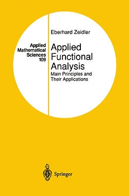 E-Book (pdf) Applied Functional Analysis von Eberhard Zeidler