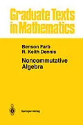 E-Book (pdf) Noncommutative Algebra von Benson Farb, R. Keith Dennis