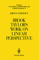 eBook (pdf) Brook Taylor's Work on Linear Perspective de Kirsti Andersen