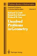 E-Book (pdf) Unsolved Problems in Geometry von Hallard T. Croft, Kenneth Falconer, Richard K. Guy