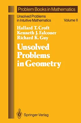 E-Book (pdf) Unsolved Problems in Geometry von Hallard T. Croft, Kenneth Falconer, Richard K. Guy