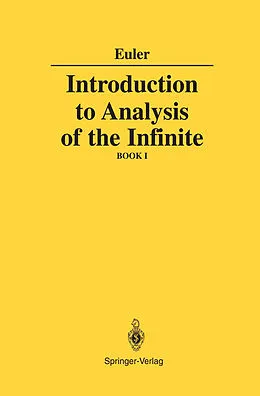 E-Book (pdf) Introduction to Analysis of the Infinite von Leonhard Euler