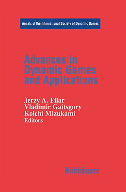 eBook (pdf) Advances in Dynamic Games and Applications de 