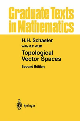 E-Book (pdf) Topological Vector Spaces von H. H. Schaefer