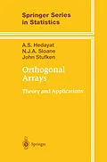 E-Book (pdf) Orthogonal Arrays von A. S. Hedayat, N. J. A. Sloane, John Stufken