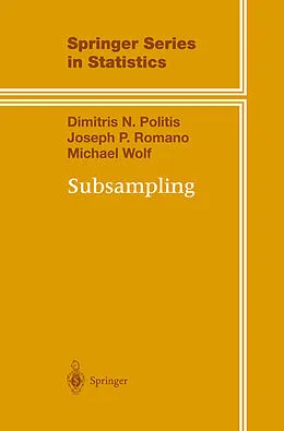 E-Book (pdf) Subsampling von Dimitris N. Politis, Joseph P. Romano, Michael Wolf