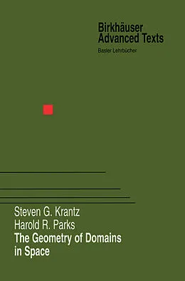 E-Book (pdf) The Geometry of Domains in Space von Steven G. Krantz, Harold R. Parks