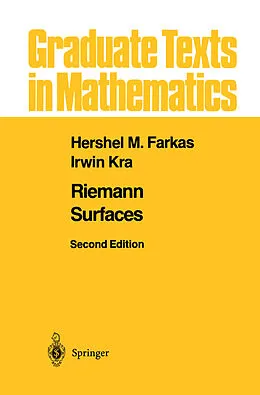 E-Book (pdf) Riemann Surfaces von Hershel M. Farkas, Irwin Kra