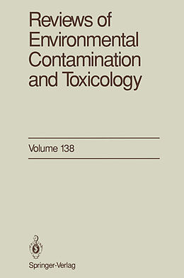 eBook (pdf) Reviews of Environmental Contamination and Toxicology de George W. Ware